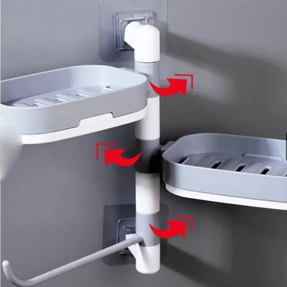 ORGANIZADOR DE BAÑO 3 PUESTOS ORGANIZADOR DE BAÑO 3 PUESTOS
